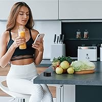 Vista 5 de Tanlade 24 botellas de plástico transparente, botellas sensoriales vacías con tapas para jugo de plástico PET, reutilizable, a prueba de fugas, Tapa