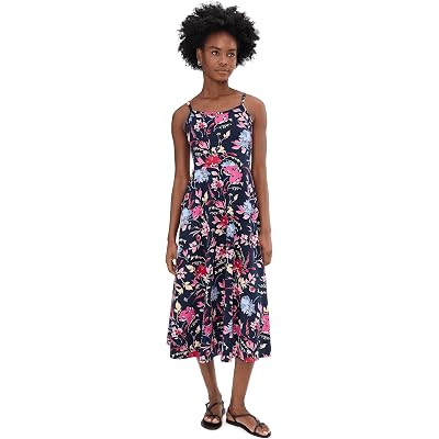 Платье PACT Organic Cotton Fit-and-Flare Midi Dress