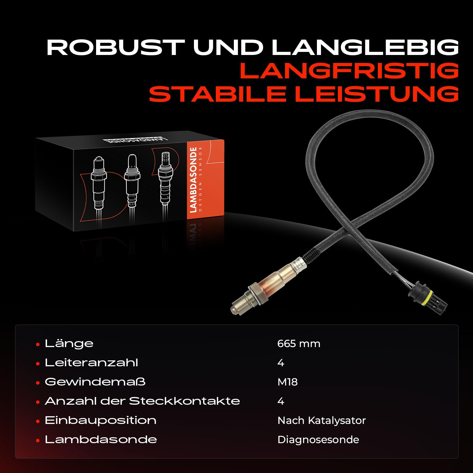 Frankberg Lambdasonde Kompatibel mit C-Klasse W203 C180-C230 Kompressor 1.8L 2002-2007 C-Klasse W204 C180 Kompressor C200 Kompressor 1.6L 1.8L 2007-2010 Replace# A0025400617