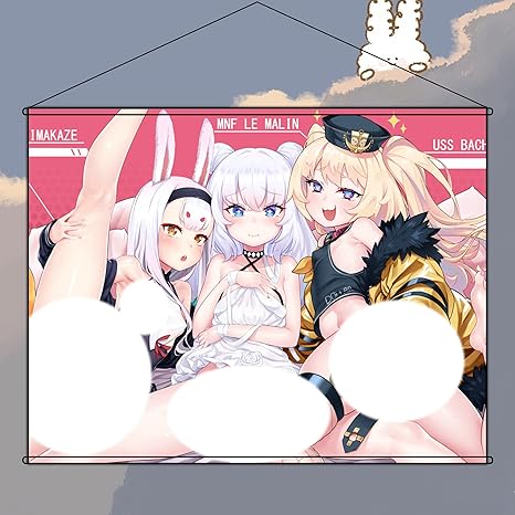 Amazon ピュアソング アズールレーン 島風 タペストリー オーダーメイド カスタマイズ カスタム可能 掛ける絵 ポスター 巻物 漫画 アニメ ファッション萌え アニメグッズ 人気 約100cm 70cm アニメ 萌えグッズ 通販