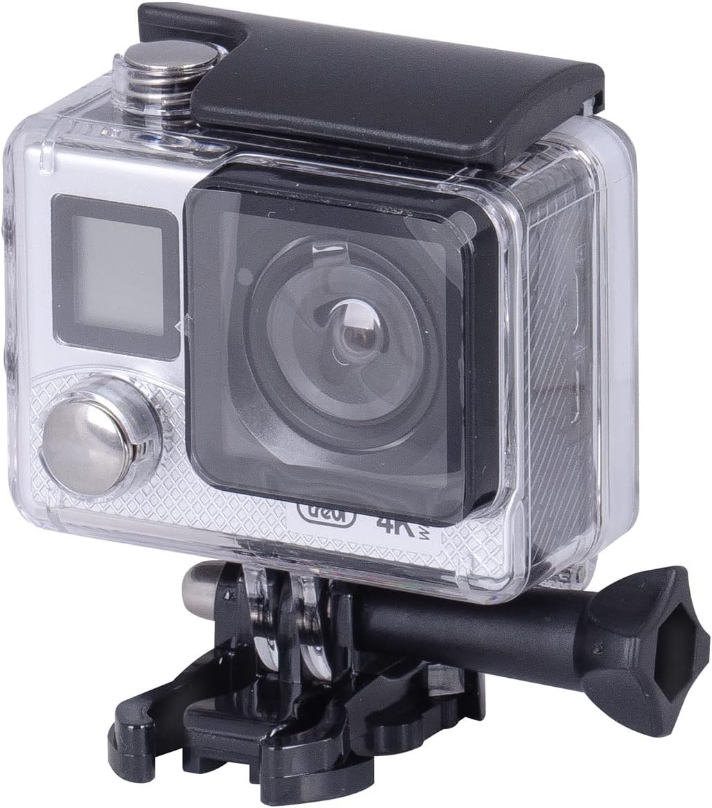 Trevi GO 2500 4K Action Camera with waterproof housing