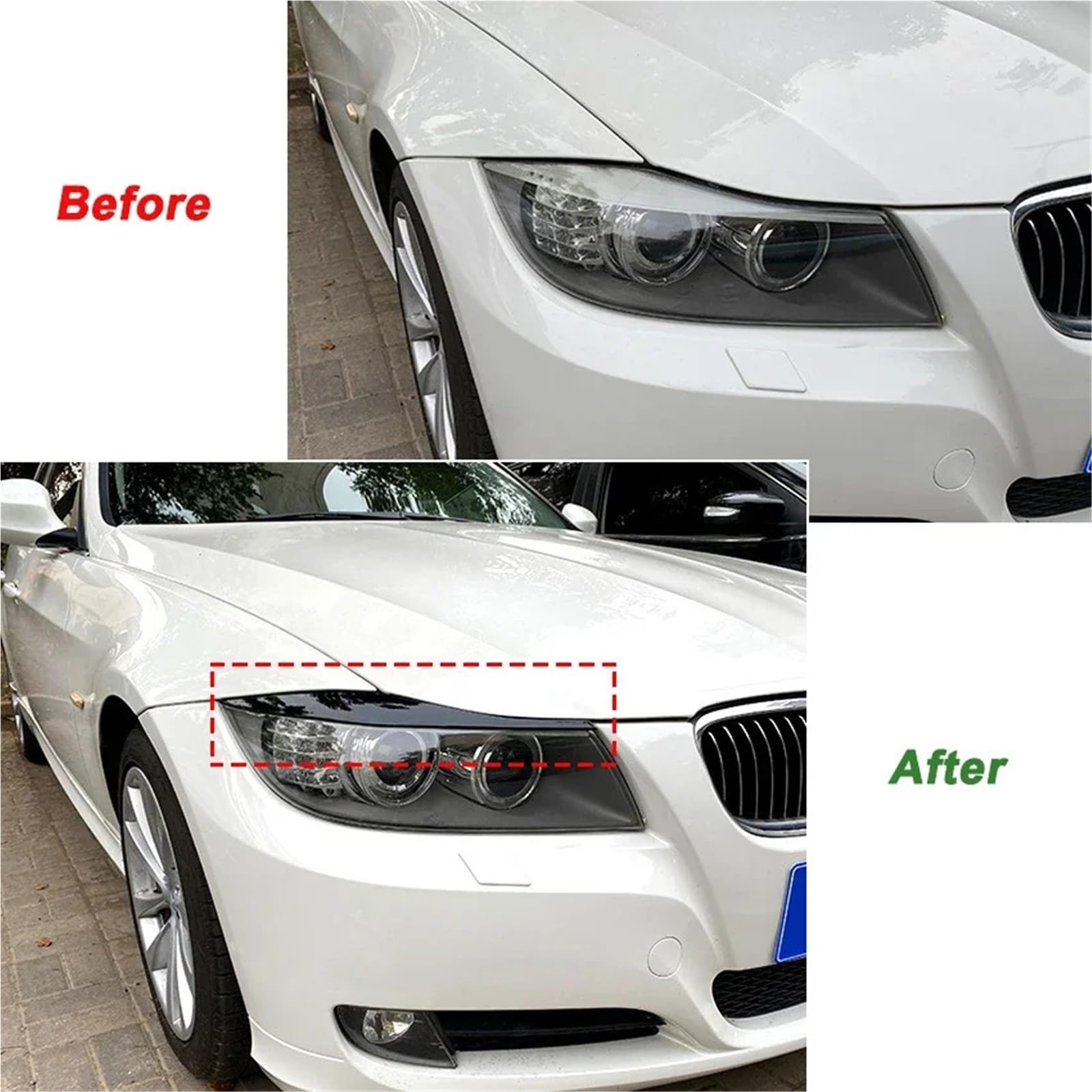 Reflektor powieka osłona Do BMW serii E90