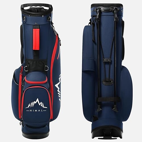 Miniatura 8 de 14-Way Golf Stand Bag, Golf Bag with Stand - Lightweight Durable Club Bag for Men & Women