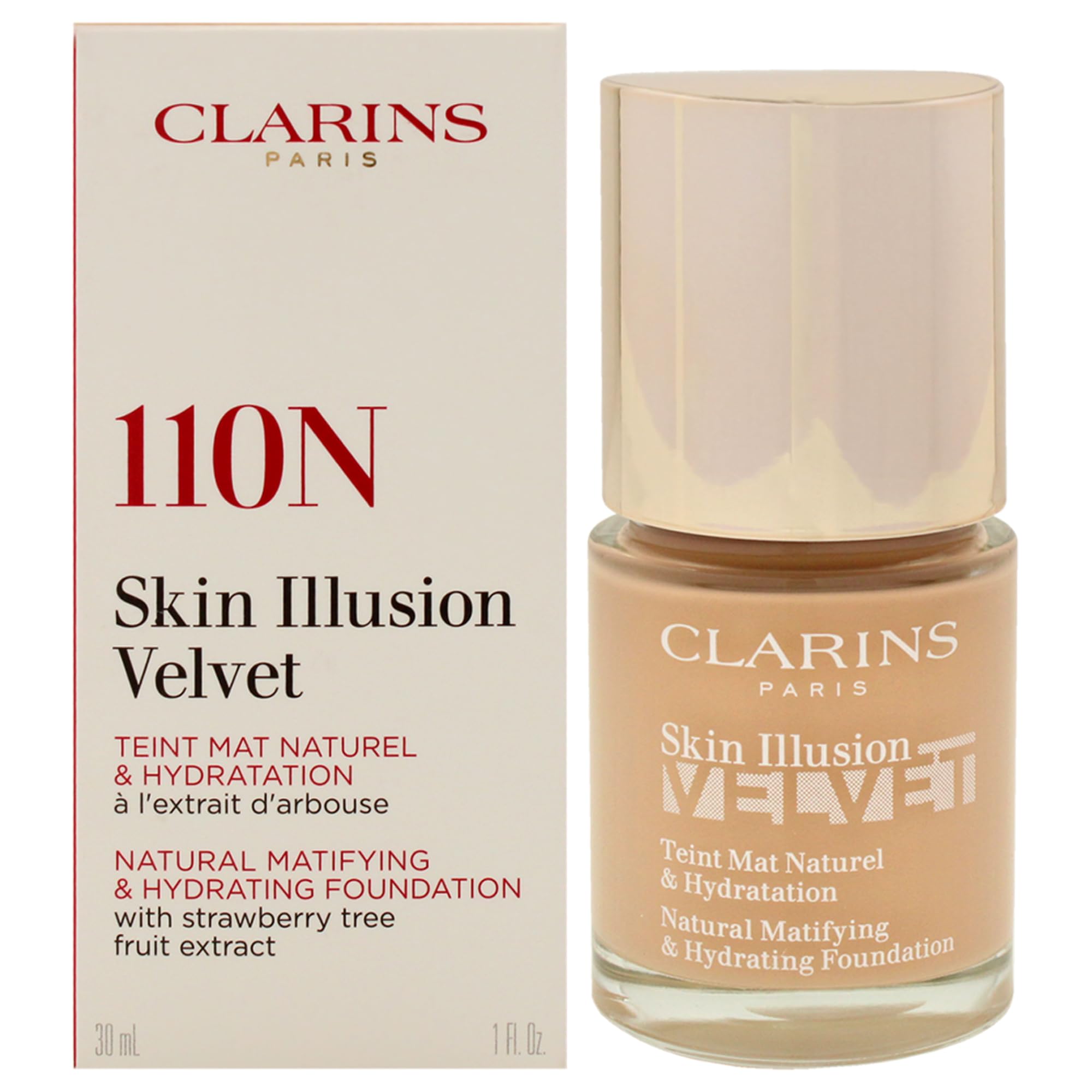 SKIN ILLUSION VELVET teint mat naturel & hydratation #110N 3