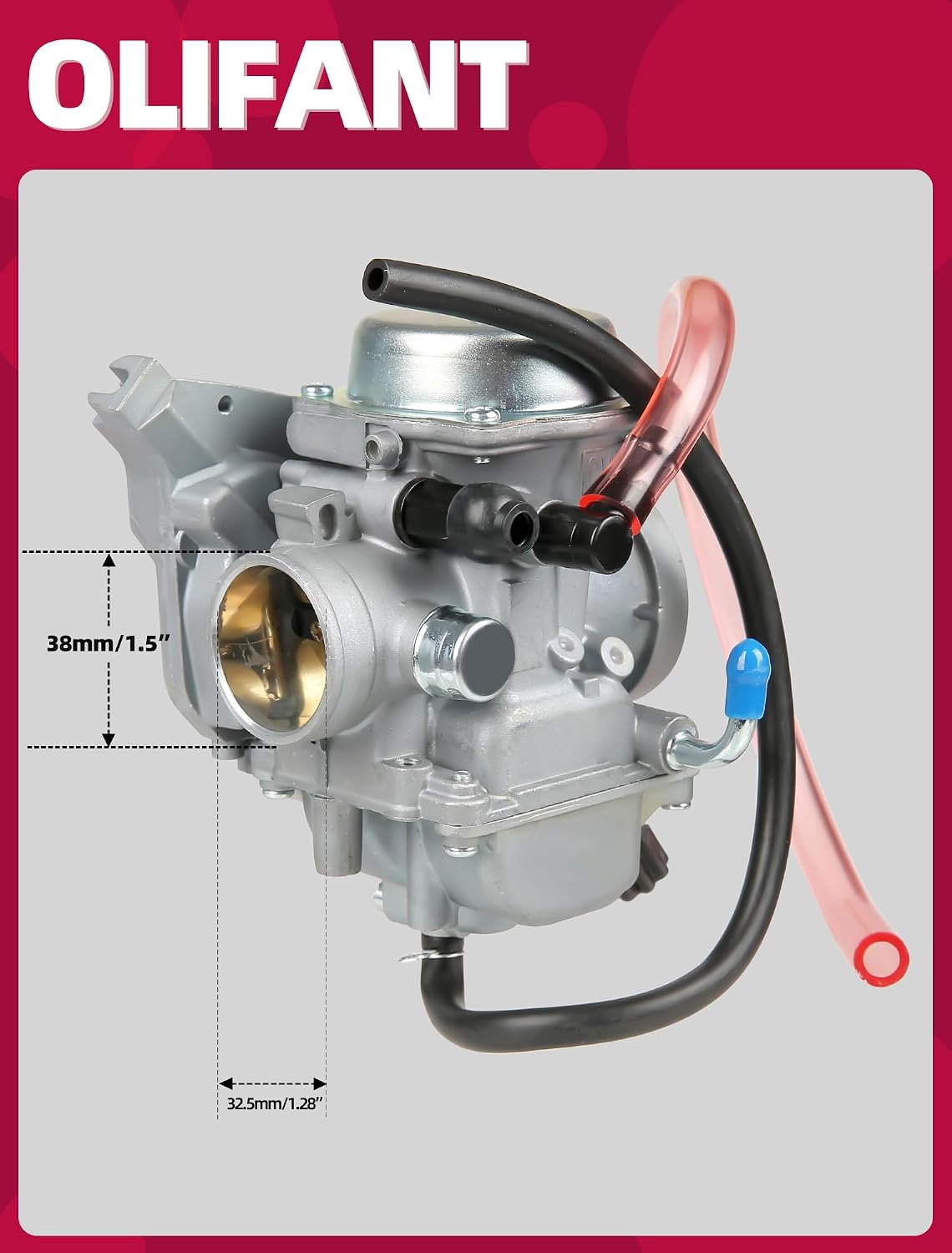 Carburetor For Kawasaki Brute Force 300 KVF300C 2012-2023 15004-Y004