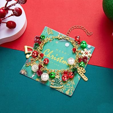 Christmas Charm Bracelets for Women