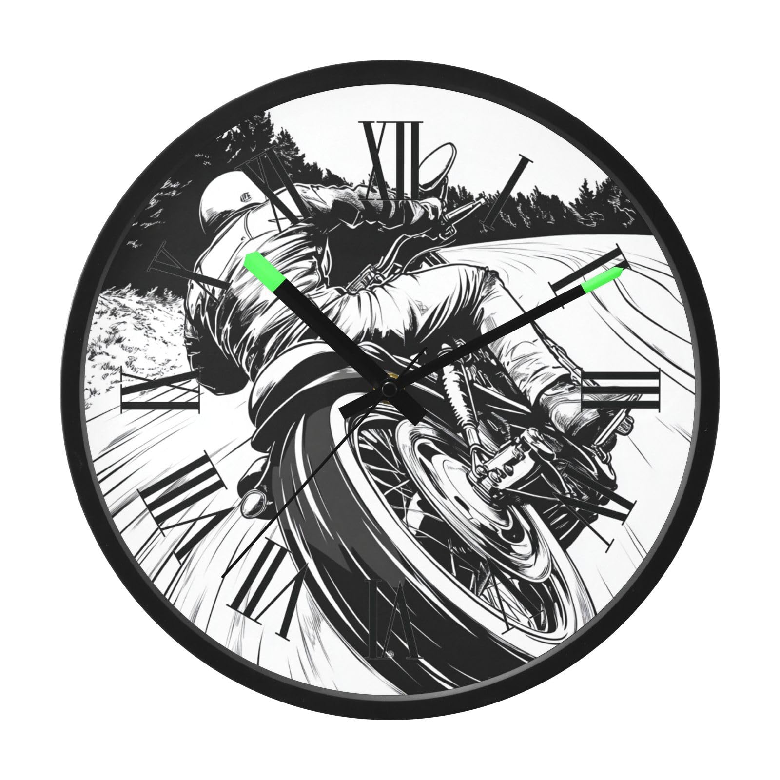 Horloge lumineuse commande vocale pour maison et cuisine