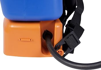 Jacto SB-16 Battery Backpack Sprayer Lightweight 4-Gallon Tank, Long-Lasting Lithium-Ion Battery, Adjustable Nozzle, and