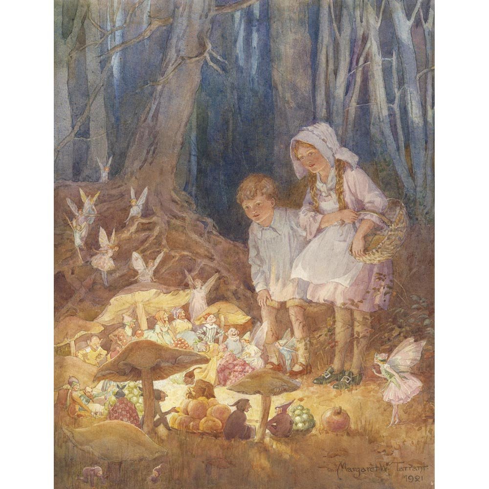 The Fairies' Market, Margaret Tarrant - Medici Print