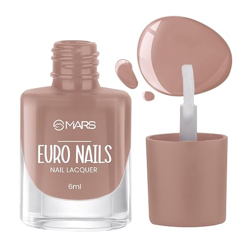 MARS EURO Nail Lacquer | Glossy Gel Finish | Rich Pigmentation | Chip Free | Quick Drying Formula | Long Lasting Nail Polish for Women | (6.0 ml) (Shade-07)