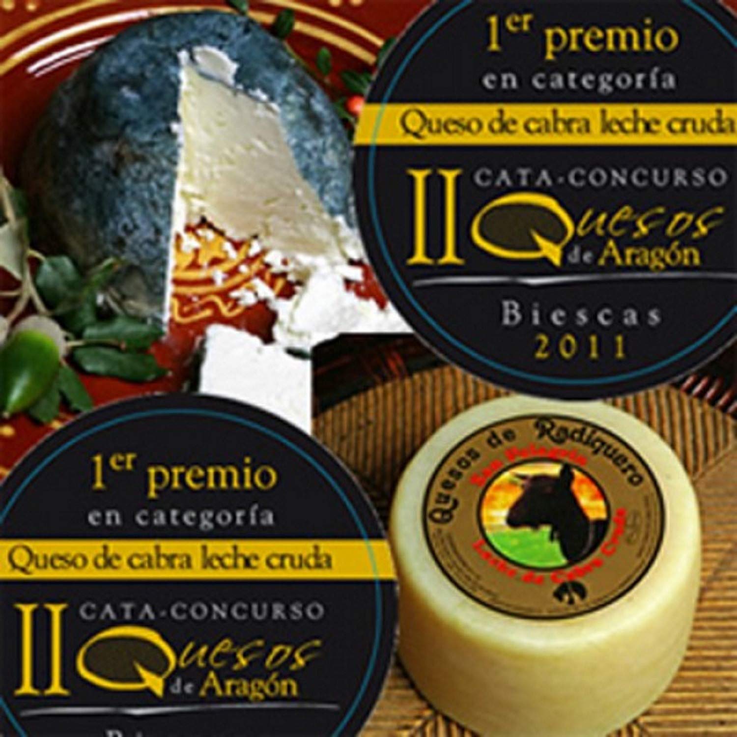 Formaggio caprino 'San Pelegrín' ca. 2,0 kg - Quesos de Radiquero