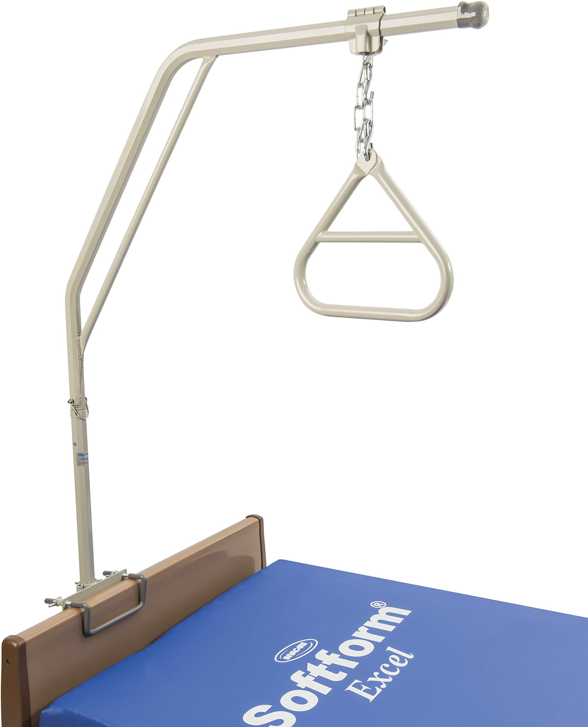 Invacare Trapeze Bar with Two-Piece Design Trapeze Bar and Handle, Weight Load Limit 168 lbs, 7740A