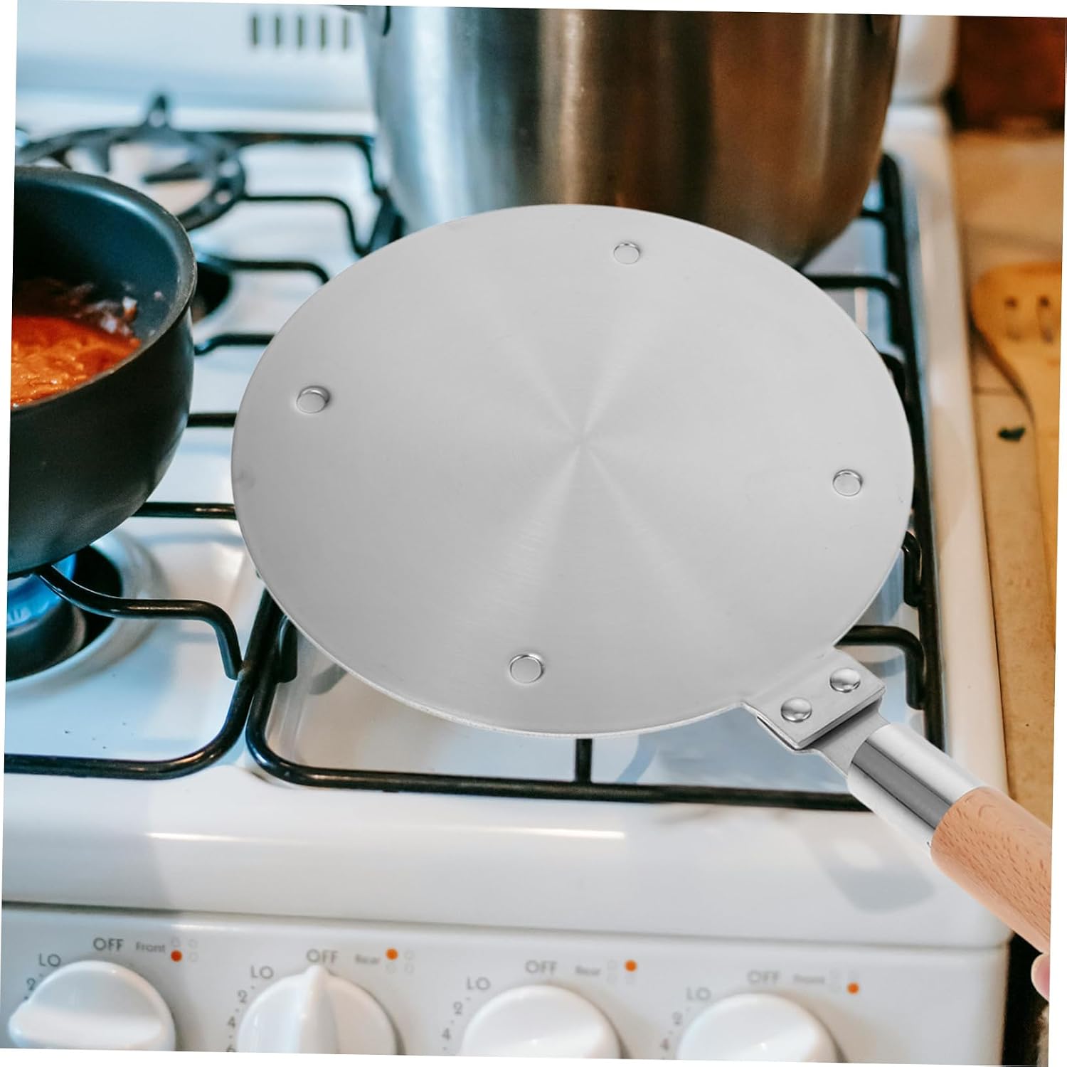 Stainless Steel Induction Cooktop Plate Heat Diffuser Gas Stove Adapter