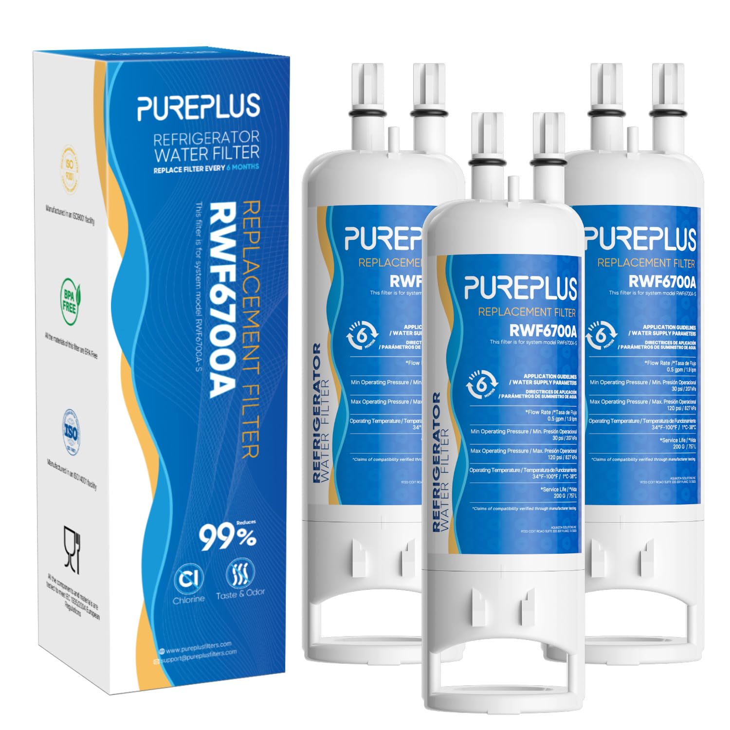 PUREPLUS Filtro per l'acqua