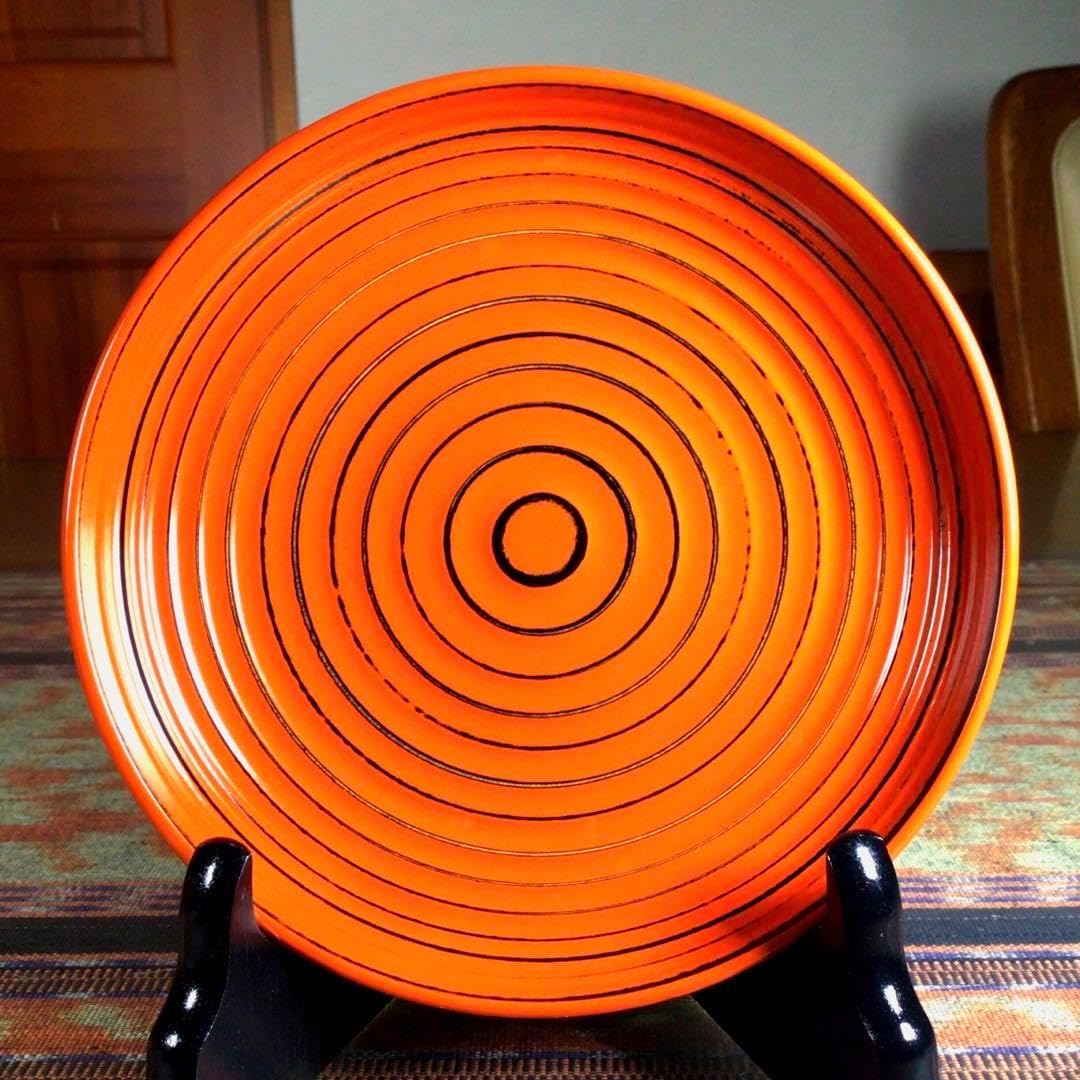 象彦 脚付き 銘々皿 5枚 丸盆 象彦 脚付き 銘々皿