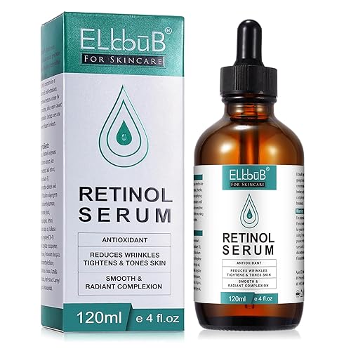 Miniatura 1 de Suero de retinol - Sistema de suministro de liposomas de retinol con ácido hialurónico y vitamina E, aloe, suero de retinol antienvejecimiento para