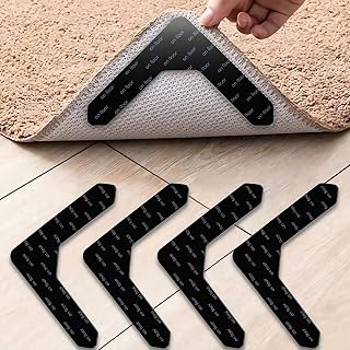 12 Pack Carpet Fixers Washable Reusable PU Floor Holders