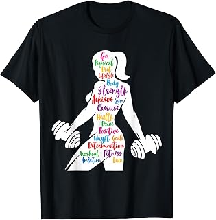 Women Gym Motivation Workout Motivational Fitness Lover Gift T-Shirt