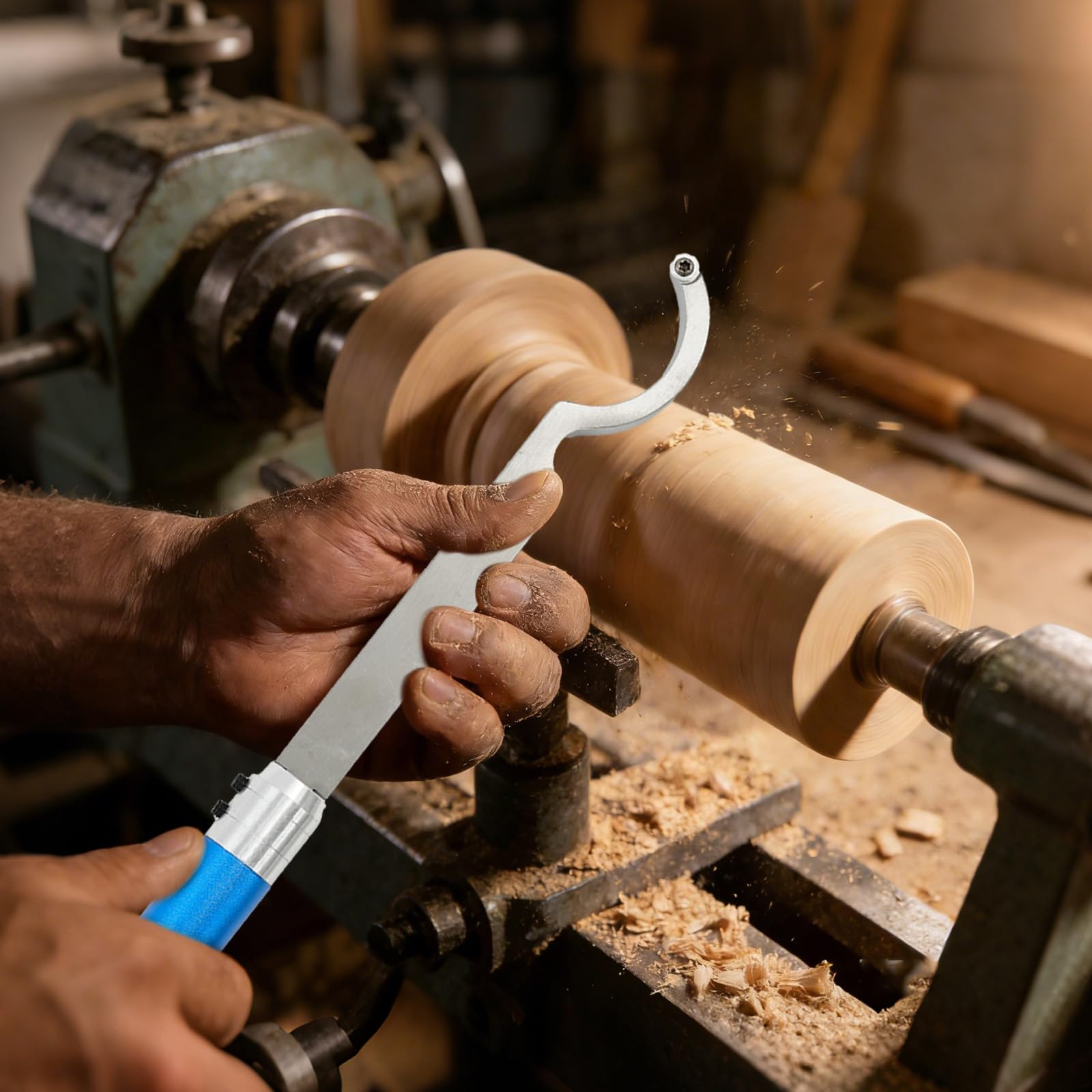 Drechseleisen Set Drehwerkzeuge für Holz Mit Hartmetall-Schneidplatten verstellbare Drechselmesser set Für Drechselbank Schnitzholz