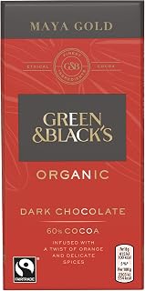 GREEN & BLACKS Organic Maya Gold Dark Chocolate Bar, 90 GR