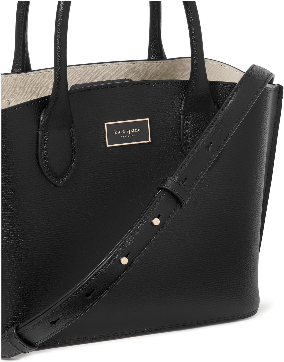 kate spade new york Suite Crossgrain Leather Crossbody Tote Bag - Image 5