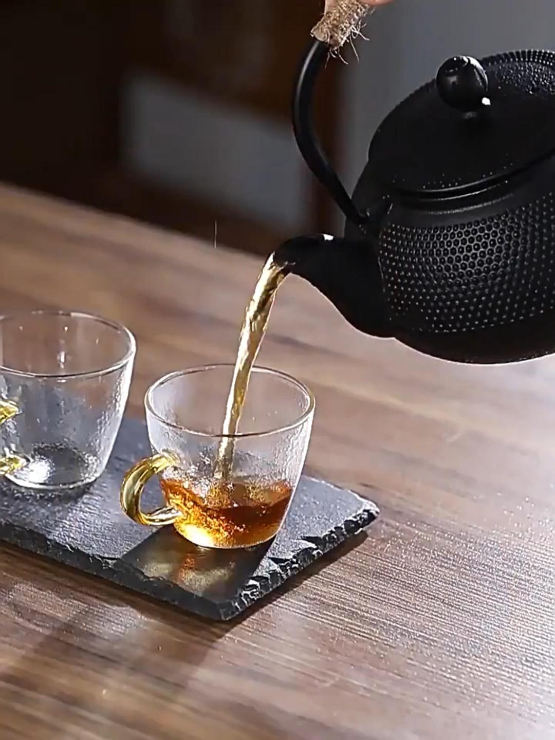 300Ml Théière En Fonte Japonaise, Teapot En Fer Traditionnel Avec