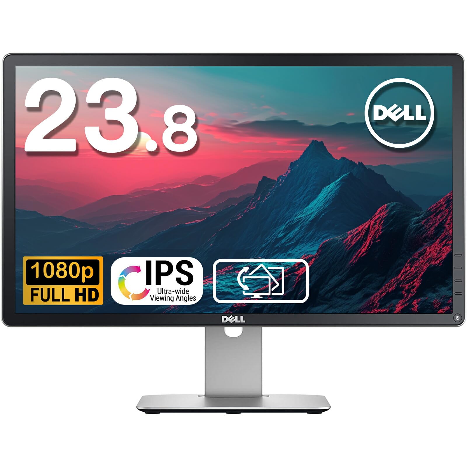DELL - DELL モニター P2414H 24インチ回転機能付 美品！送料込み！値下げ！ DELL モニター P2414H 24インチ回転機能付 美品！送料込み！値下げ！