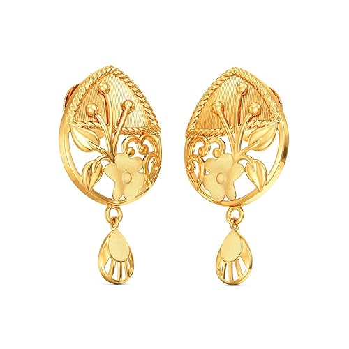 22KT Gold Earrings For Women
