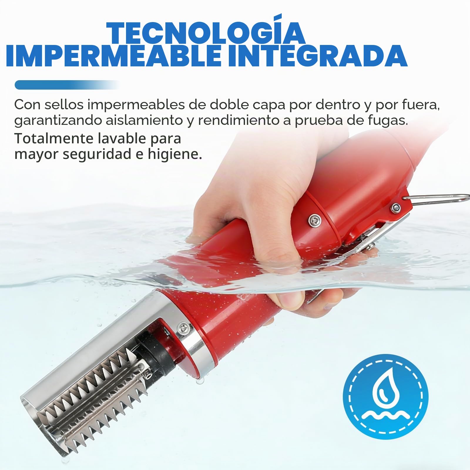 MXBAOHENG Escamador de Pescado Profesional eléctrico 120 W 6500 RPM escamador eléctrico Escalador Pescado eléctrico raspador Apto para como salmón/atún Rojo/Trucha/Arenque