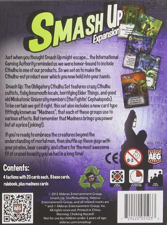 Smash Up The Obligatory Cthulhu Expansion miniatura 3