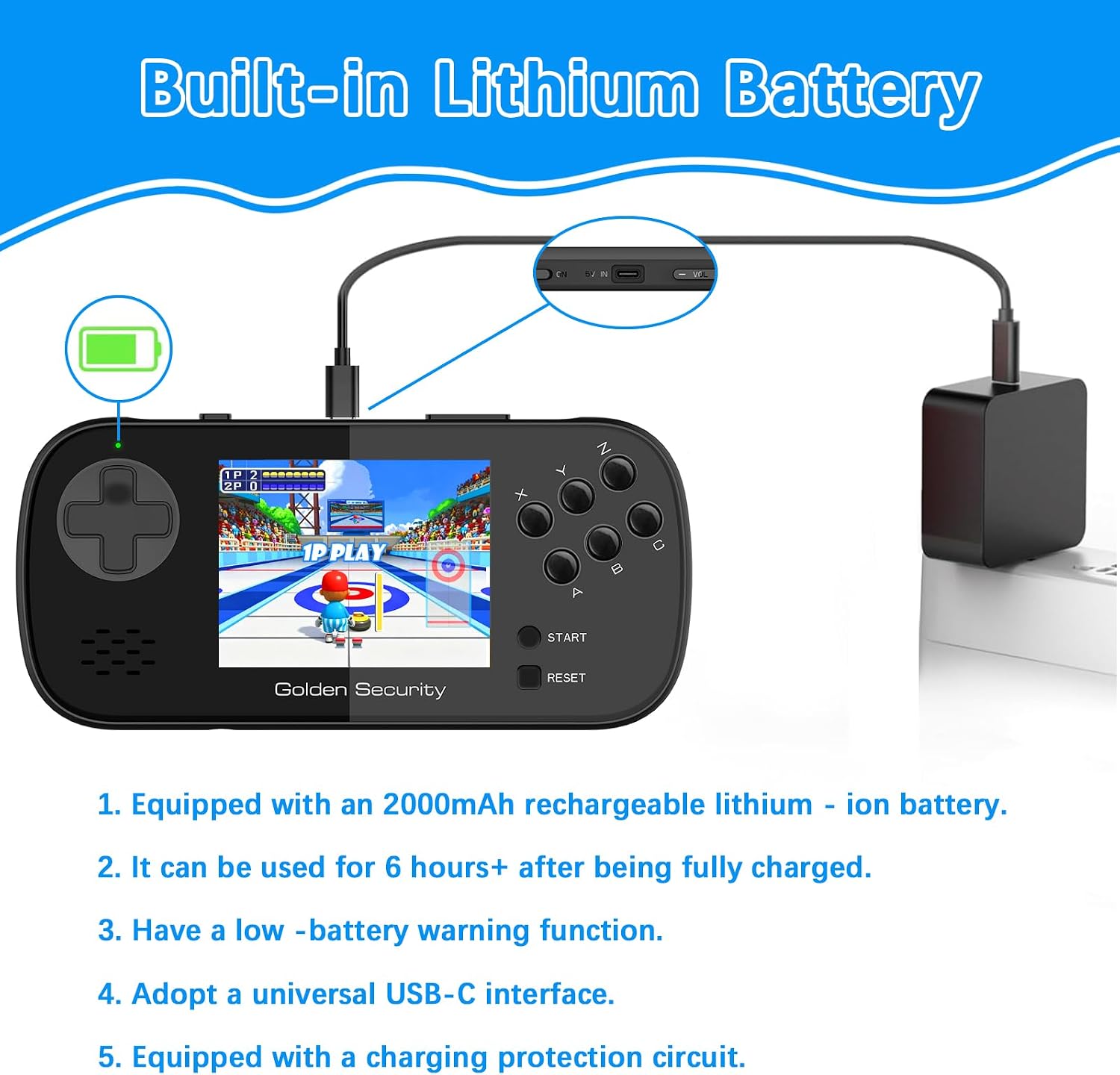 Handheld Portable Gaming Screen Preloaded 156