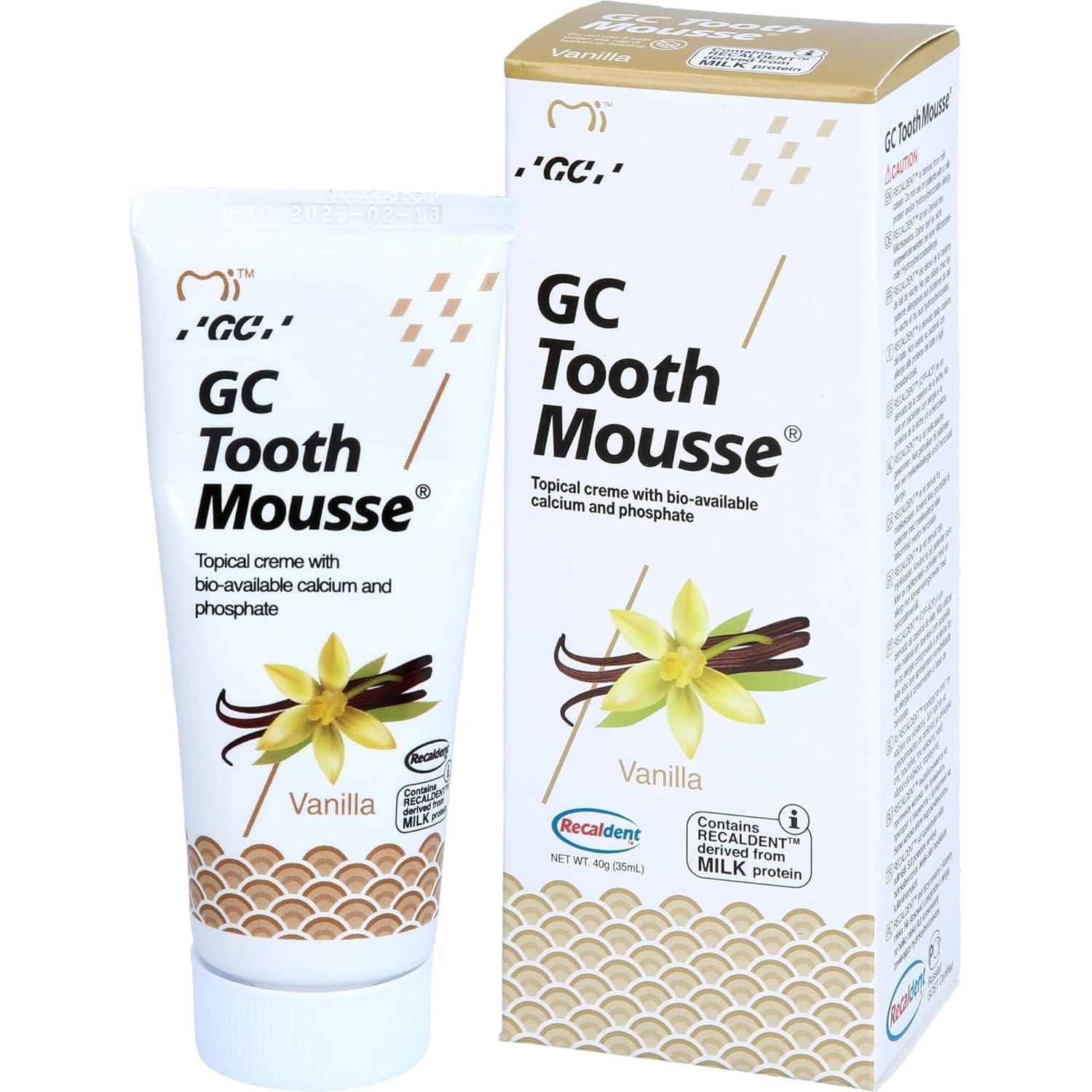 GC Tooth Mousse for Cavity Protection Oral Care Moisturizer with Flavour, G.C. (Vanilla) (B0C5VRRBZ1) Amazon Price History, Amazon Price Tracker