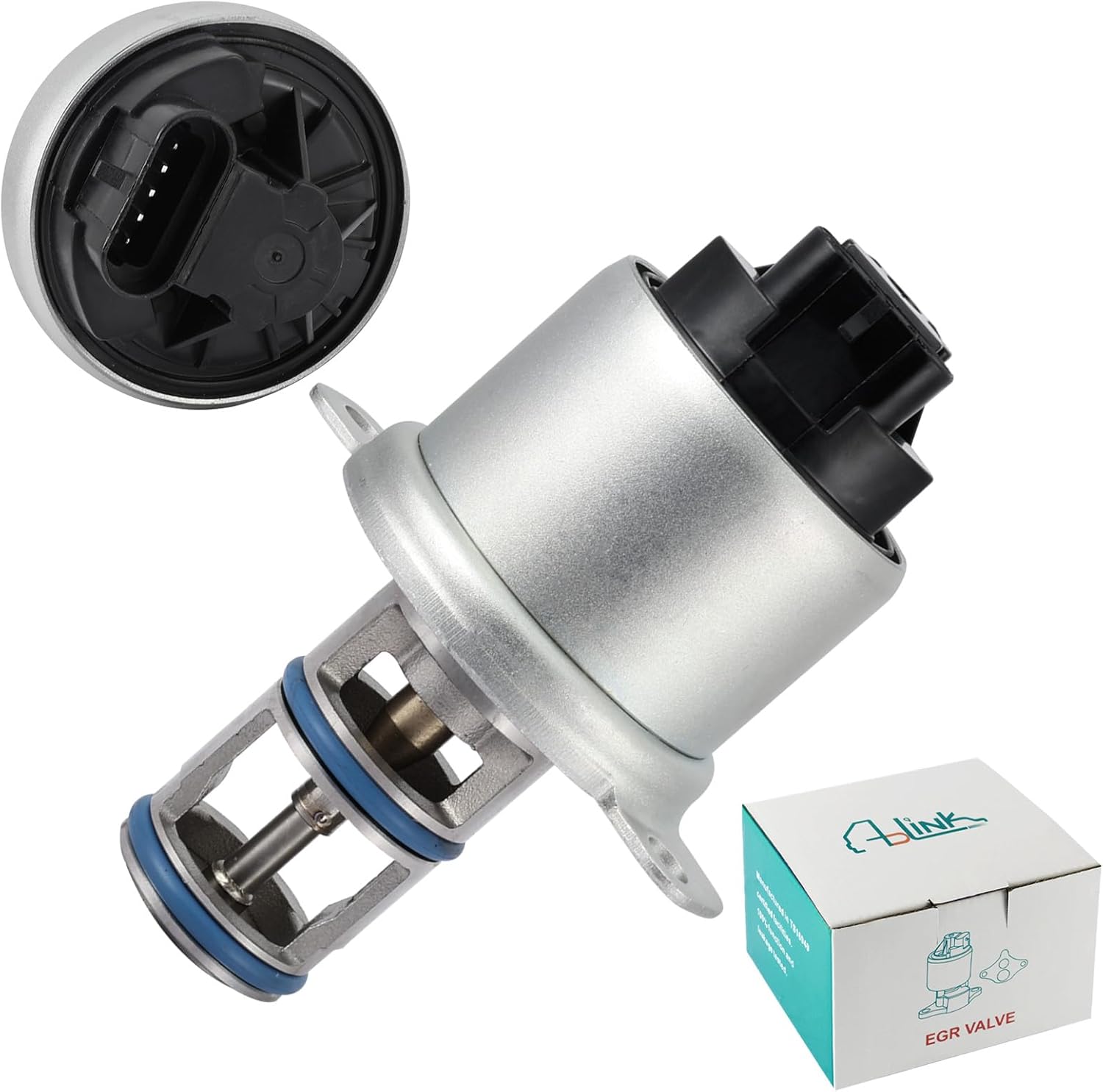 EGV1034 5C3Z9F452AA EGR Exhaust Gas Recirculation Valve 6.0 Powerstroke For Ford F250 F350 F450 F550 Super Duty 2005-2007,E-350 E-450 Super Duty 2005-2010,Excursion 2005 EGV1031 CX2466RM