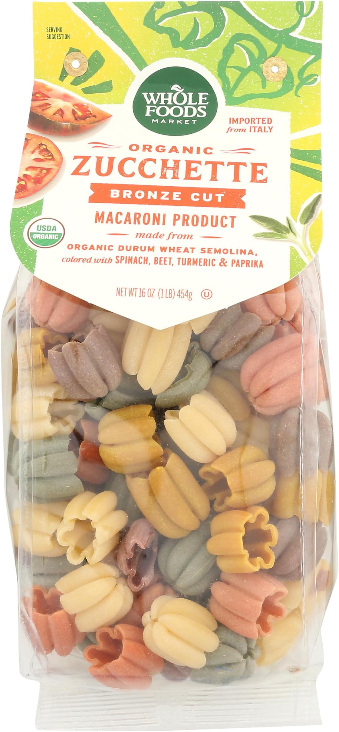 Whole Foods Market, Zucchette Organic, 16 Ounce