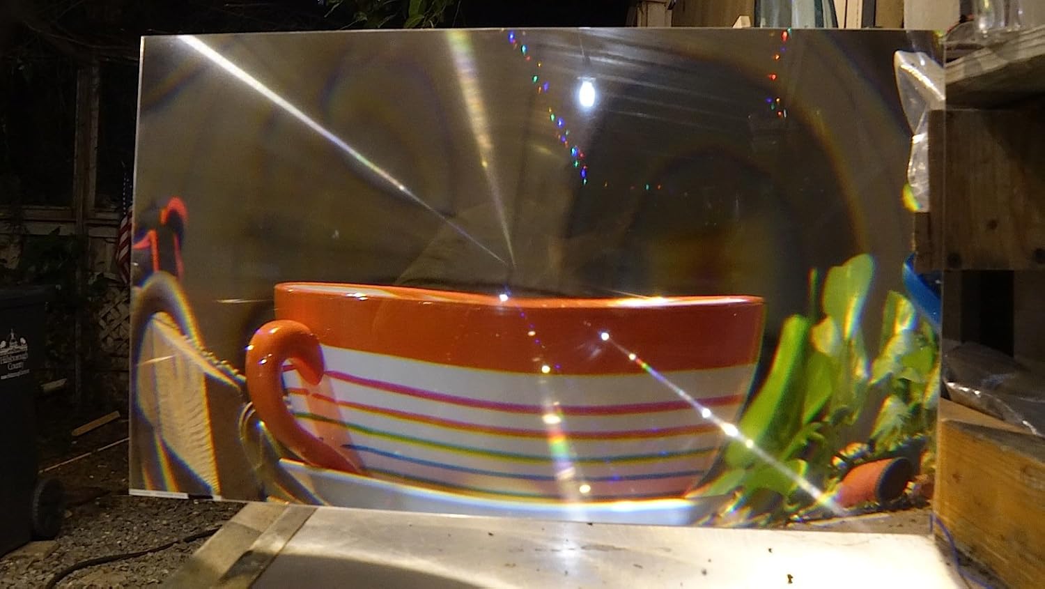 545mm x 325mm Crystal Clear Spot Fresnel Lens for Solar Projects