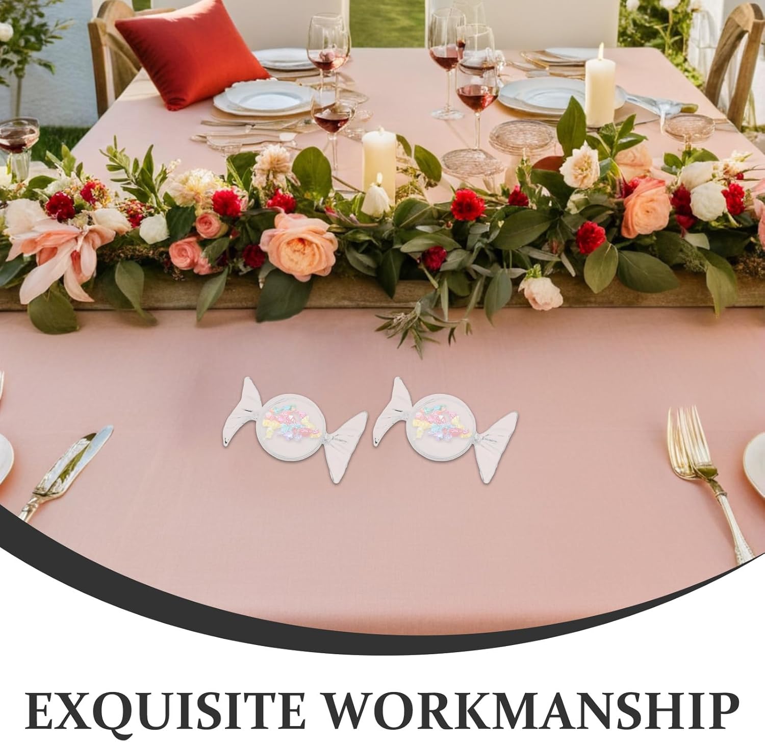 Ciieeo 36pcs Clear Candy Boxes: Clear Plastic Candy Boxes For Holiday Treats Wedding Party Favors & Packaging - Treat Storage Containers