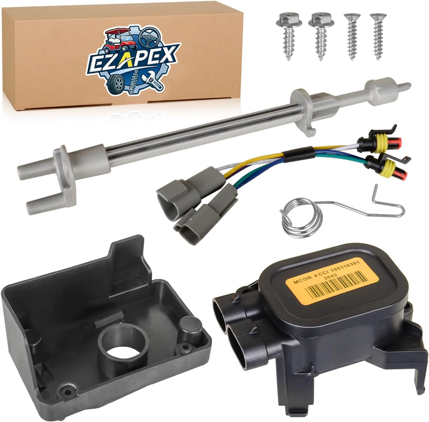 AM293101 Golf Cart MCOR 4 Conversion Kit Compatible with Club Car DS, for Carryall(2001-2011), for Tempo(2018-up) 48 Volt Golf Cart