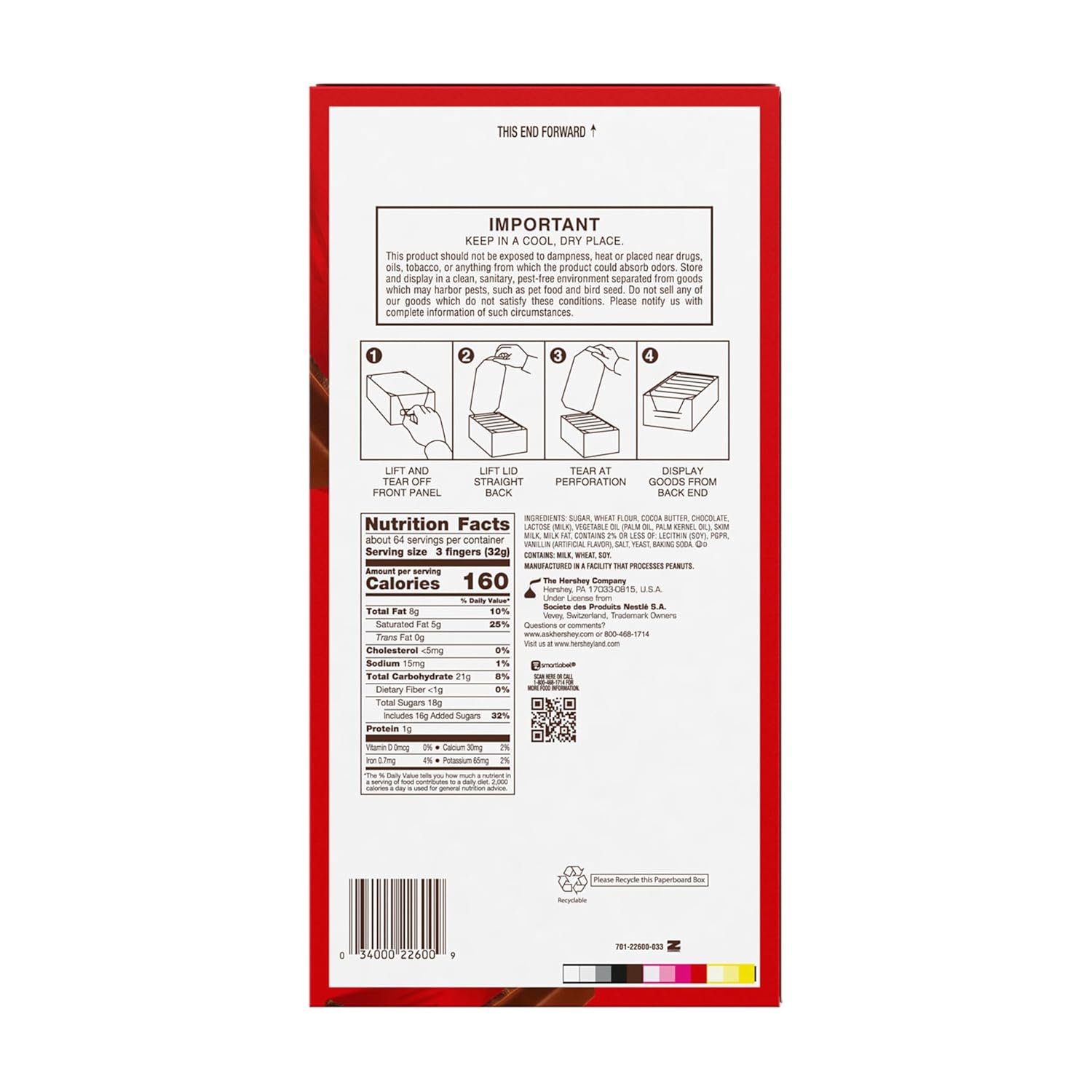 KIT KAT Milk Chocolate Wafer King Size, Candy Bars, 3 oz (24 Count)