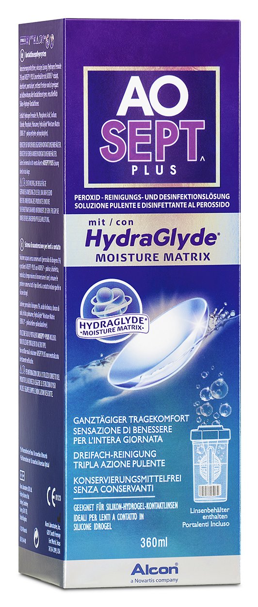 Aosept Plus z Opiekiem Soczewki Contact Hydrayde