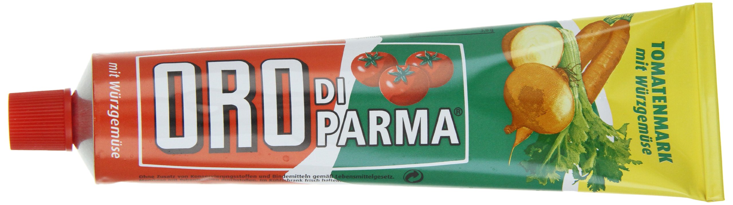 ORO di Parma Tomaten Mark mit Würzgemüse, 15er Pack (15 x 200 g Tube)