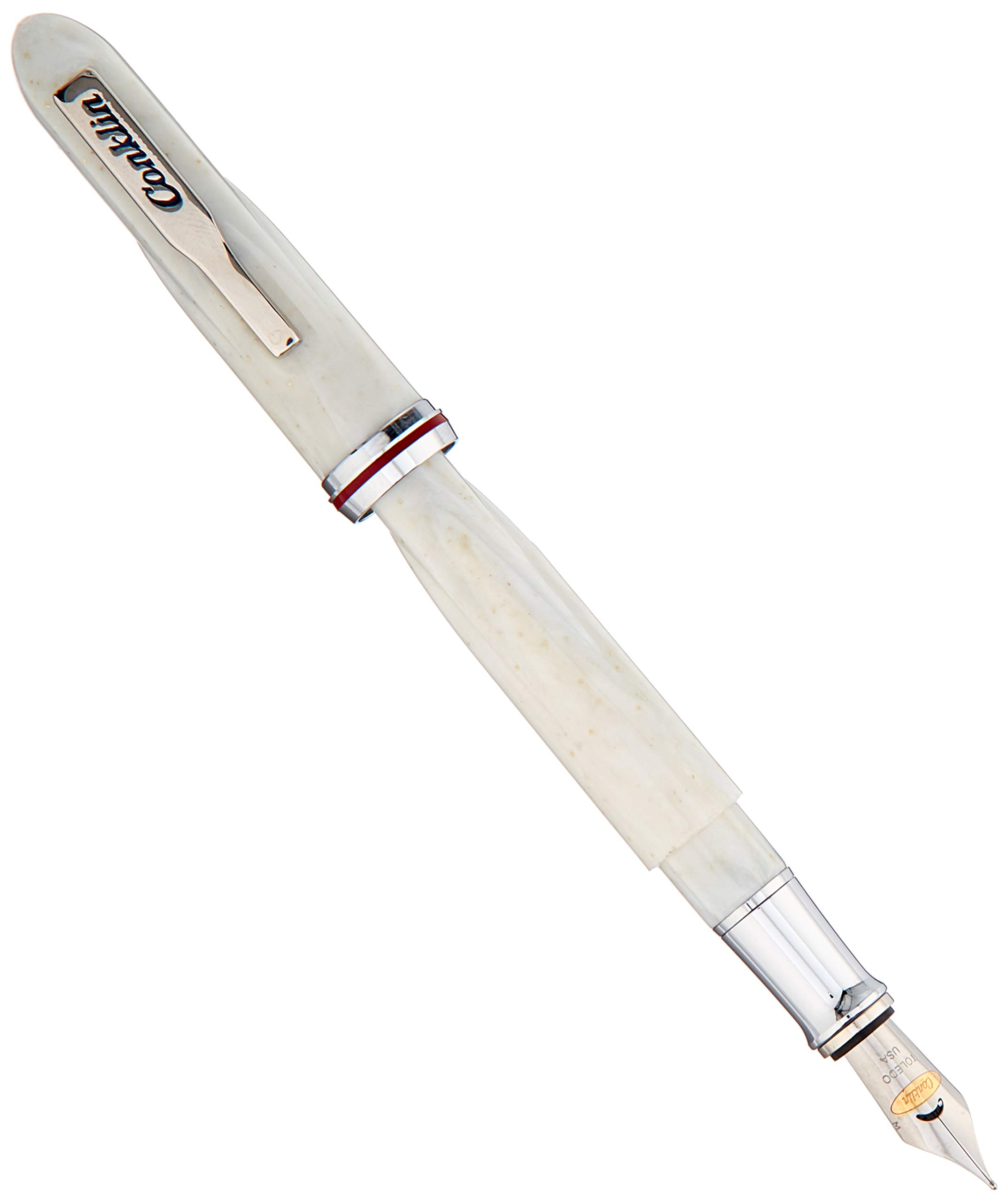 Conklin CK75402 Empire Stardust White Dolma Kalem M Uç