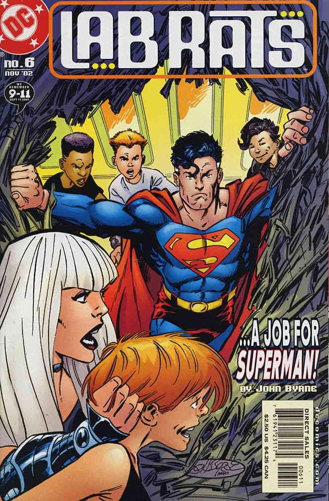 Amazon.com: Lab Rats #6 VF ; DC comic book | John Byrne Superman ...
