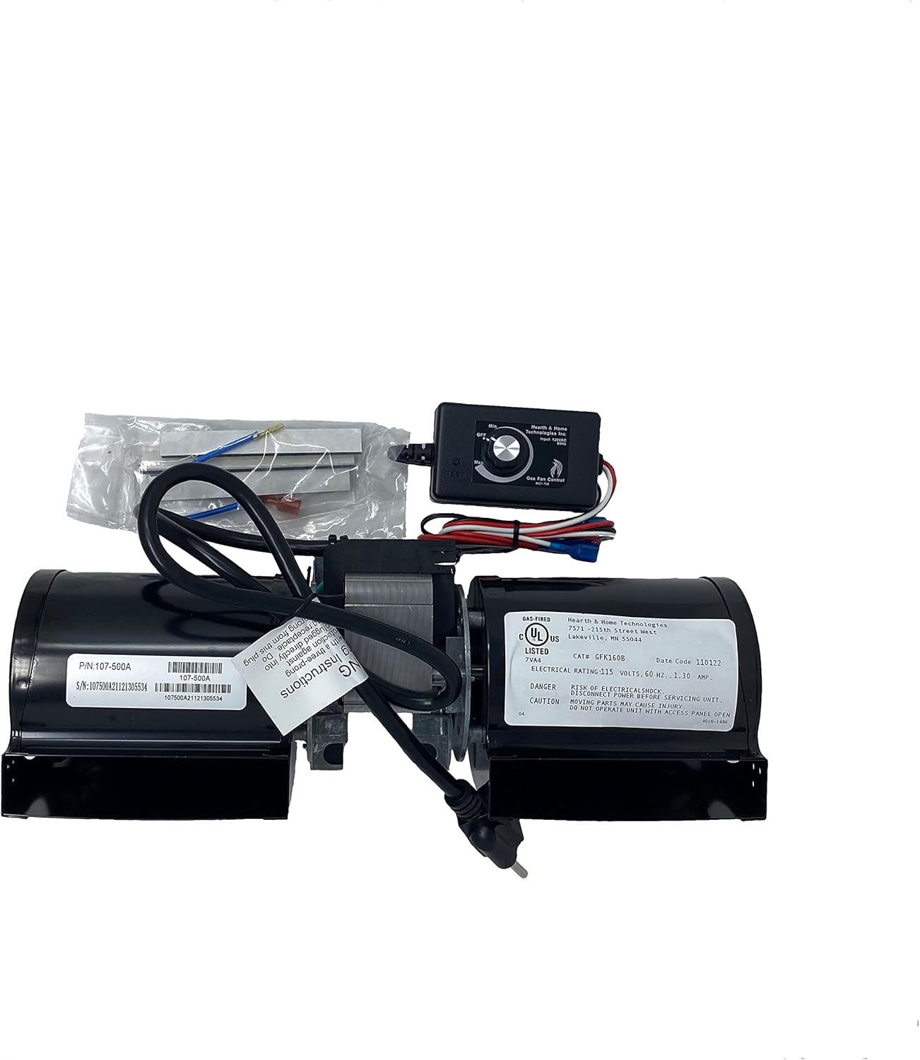 GFK160B Fan Kit with Timer Circuit 160 CFM