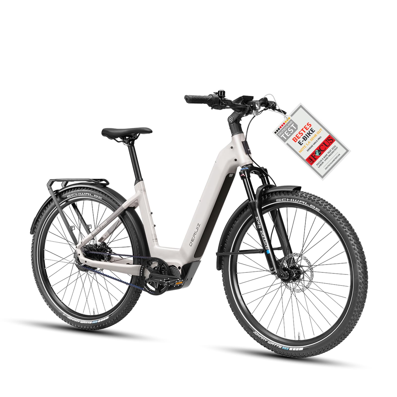DERUIZ Mica Pro E-Bike 29 Zoll/27,5 Zoll Ebike Mittelmotor 110Nm, 48V720Wh | SUV E-Bikes für Damen und Herren, 48V 720Wh Samsung Akku bis 180 km, 250W Pedelec Riemenantrie, hydraulische Bremsen, StVZO,