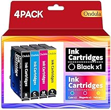 604XL Compatible Ink Cartridges for Epson 604XL for Expression Home XP-2200 XP-2205 XP-3200 XP-3205 XP-4200 XP-4205, Workforce WF-2910 WF-2930 WF-2935 WF-2950 (4 Packages)