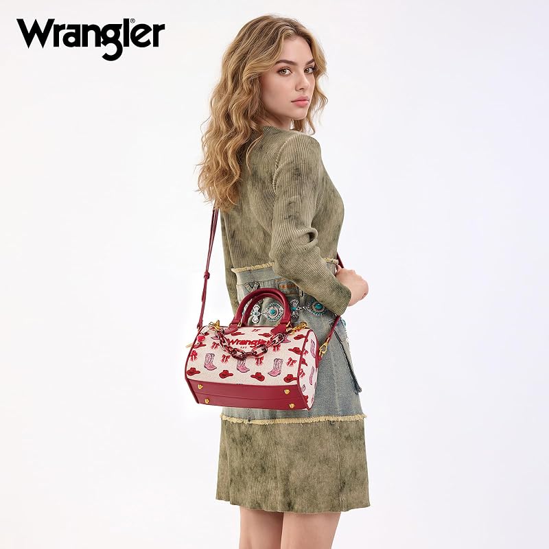 Montana West Wrangler Purses – Designed for the modern cowgirl, this top-handle bag