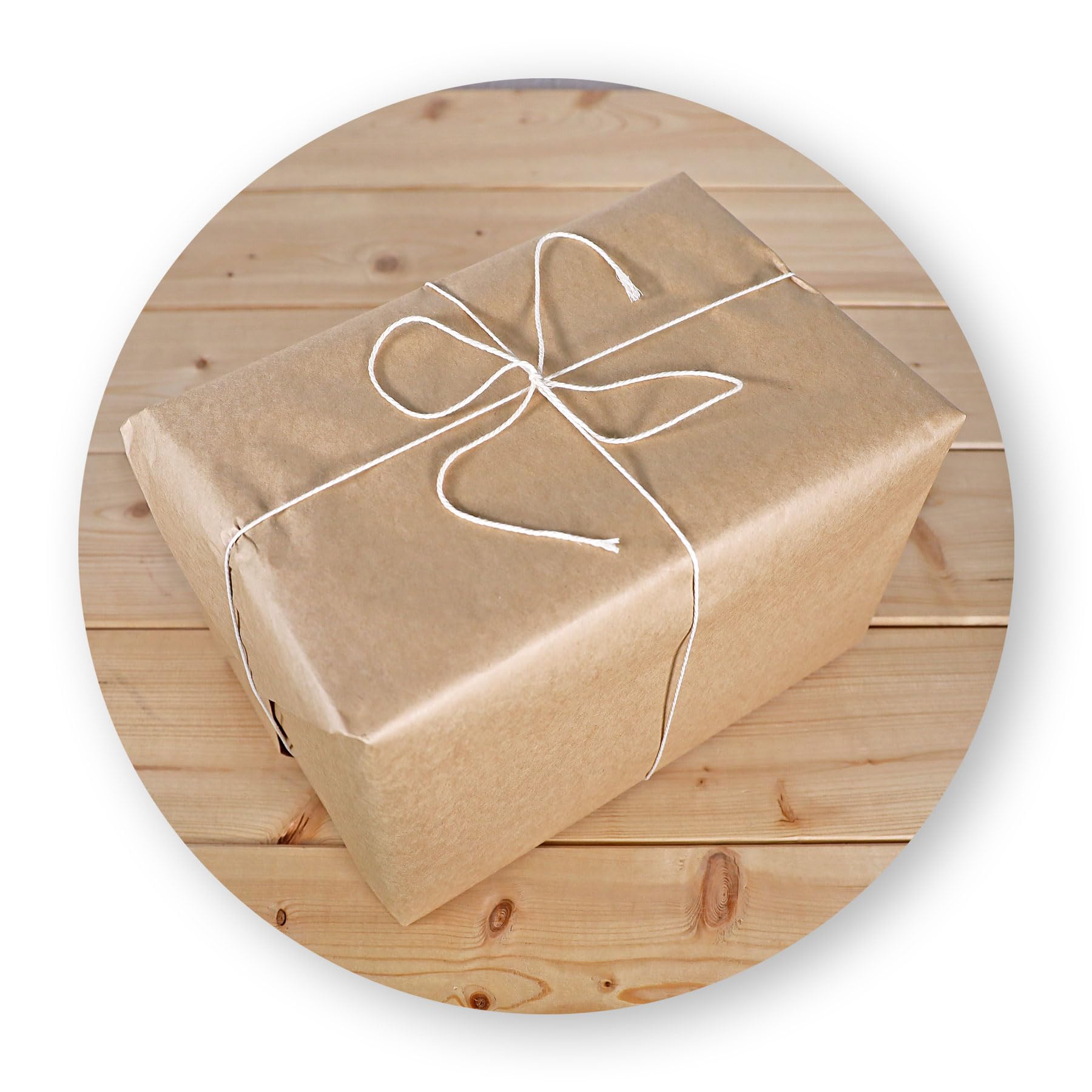 2 Rollen Natronpapier 75cm | 15kg/Rolle | als Packpapier zum Schutz sensibler Artikel | Füllpapier zum Auspolstern von Versandpaketen | Kraftpapierrolle | einfache und umweltfreundliche Verwendung
