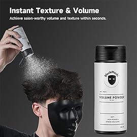 Texture Powder for Men, Easy to Apply - Instantly Adds Texture & Volume, All-Natural Ingredients, Strong Hold, Hair Powder for Men (Pack of 2)