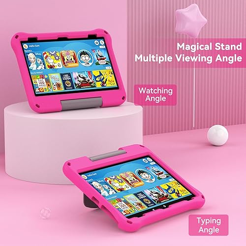 Miniatura 3 de Auorld - Funda para tablet de 11 pulgadas para niños (compatible con 13 generación, versión 2023), ligera, a prueba de golpes, de EVA, con soporte