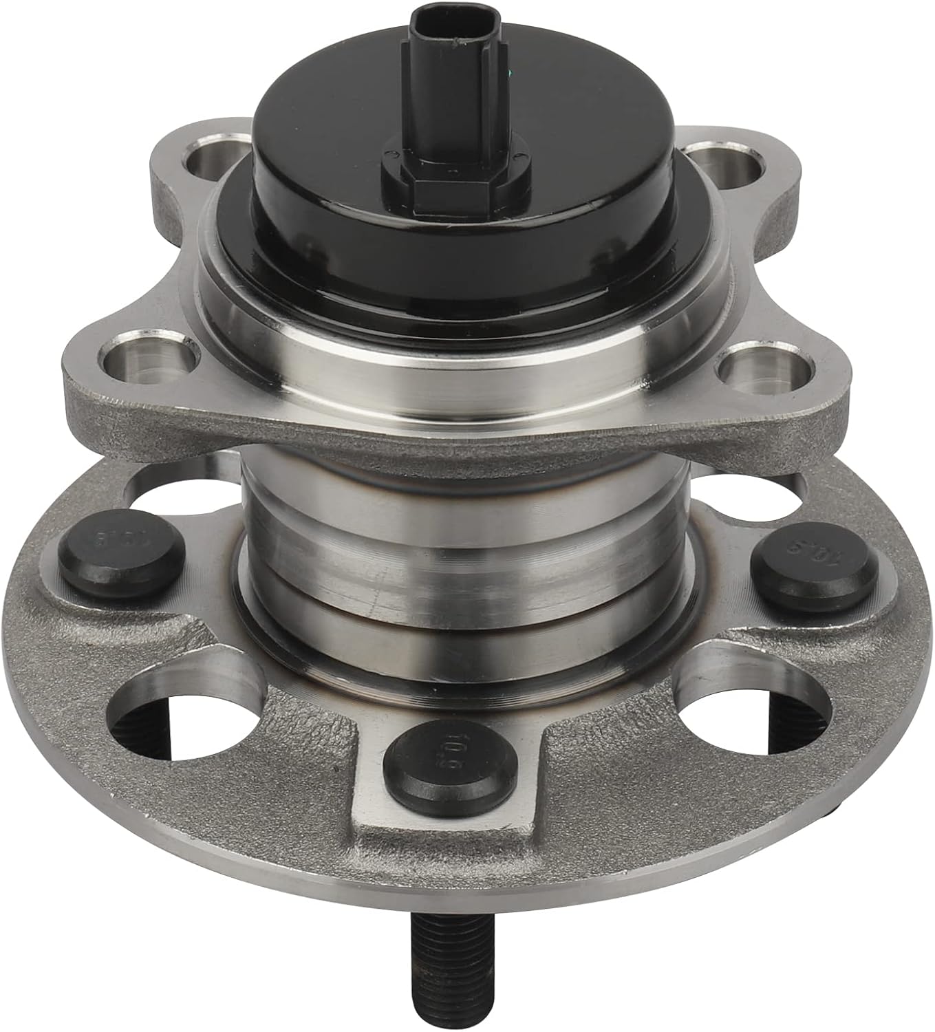 [4-Wheel ABS ONLY] DRIVESTAR 512370 1 Rear Wheel Hub & Bearing Assembly 4 Lug ABS for Toyota 2007-2016 Yaris, 2012 13 14 15 2016 for Toyota Prius C, 2013 Scion iQ EV